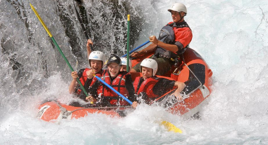 Raft plezier Frankrijk